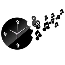 Распродажа Diy 3d акриловые настенные часы Reloj де сравнению Horloge кварцевые балкон/двор геометрический иглы современный