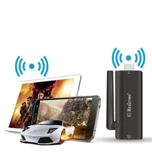 Мини WiFi Дисплей приемник 1080 P tv stick Аудио Видео DLNA AirPlay Miracast дисплей ключ wifi для ТВ с дополнительная антенна
