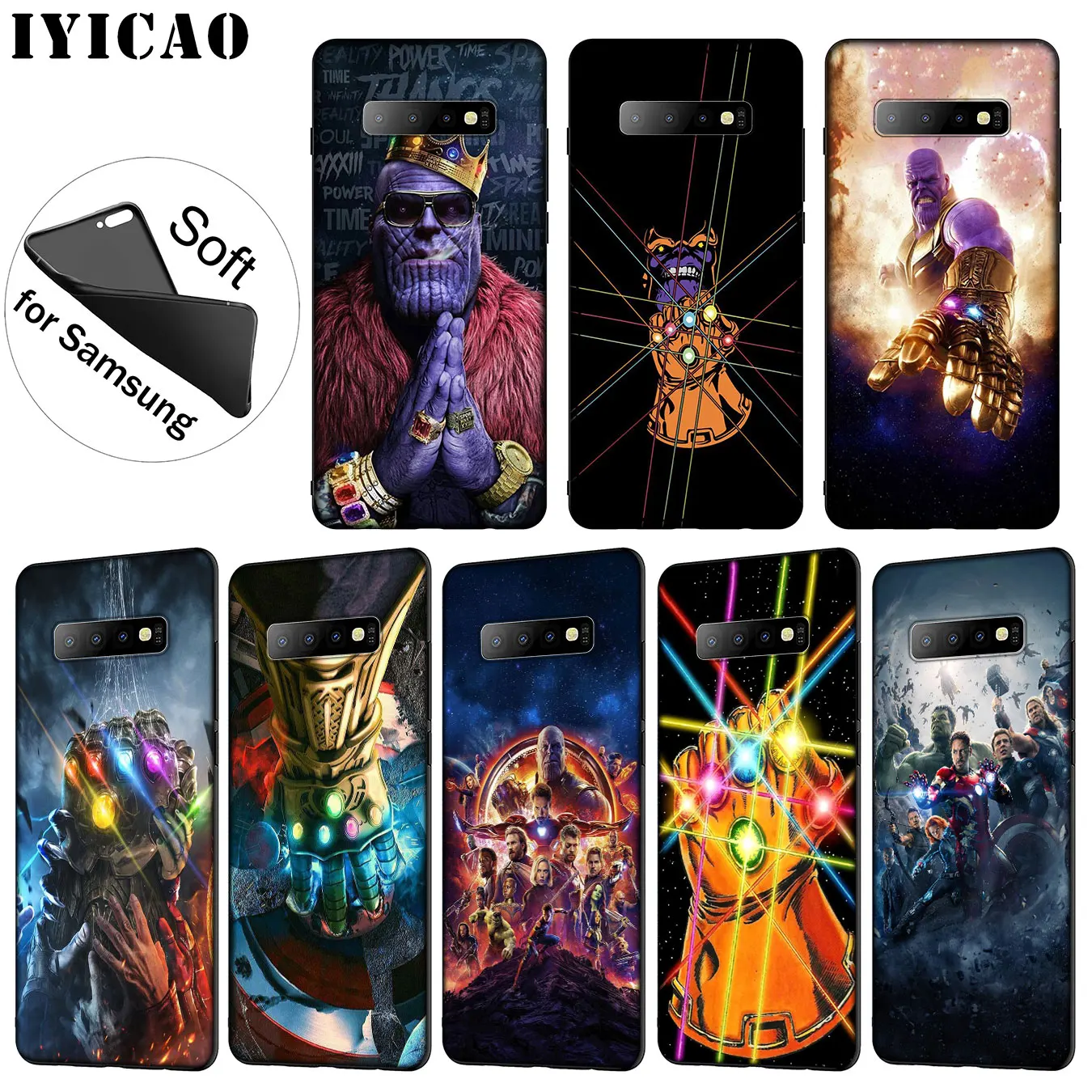 Мягкий силиконовый чехол для Samsung Galaxy S20 Ultra S10 Lite S9 S8 Plus S6 S7 Edge S10e |