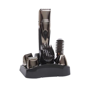 

Ufree Uf-6168 5-In-1 Multi-Function Hair Clipper Rechargeable Electric Hair Clipper Nose Hair Trimmer Shaving Hair Clipper Eng