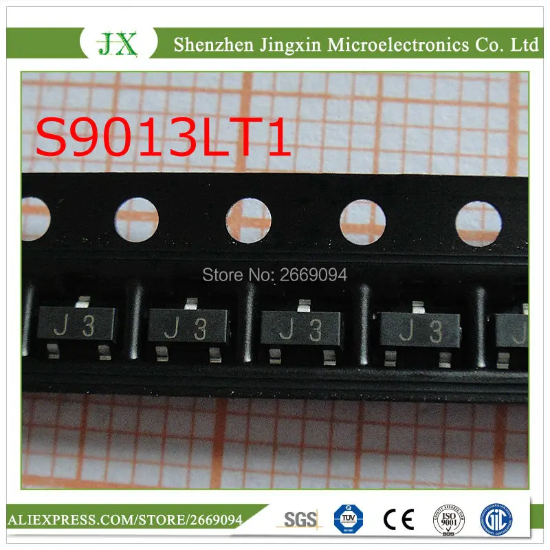 

100PCS S9013 J3 SMD Triode Transistor 0.5A/25V NPN SOT23 Power Triode Transistor
