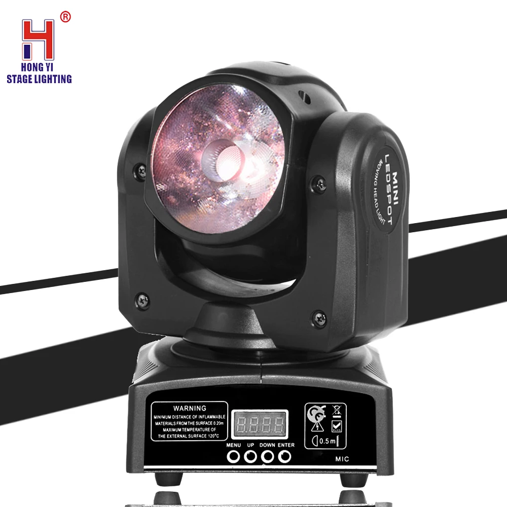 

Moving Head Light Beam effect 4 Color RGBW 60W DMX for DJ Disco Party Lights