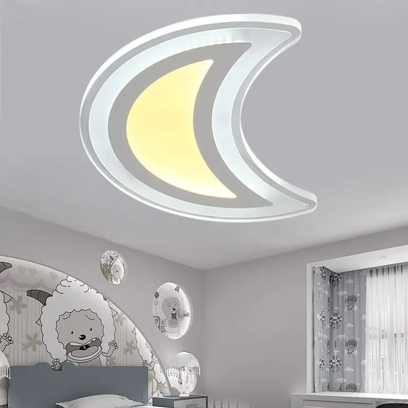 

A1 Ultra thin led bedroom light three-color variable light ceiling lighting simple modern living room lamps and lanterns ET26