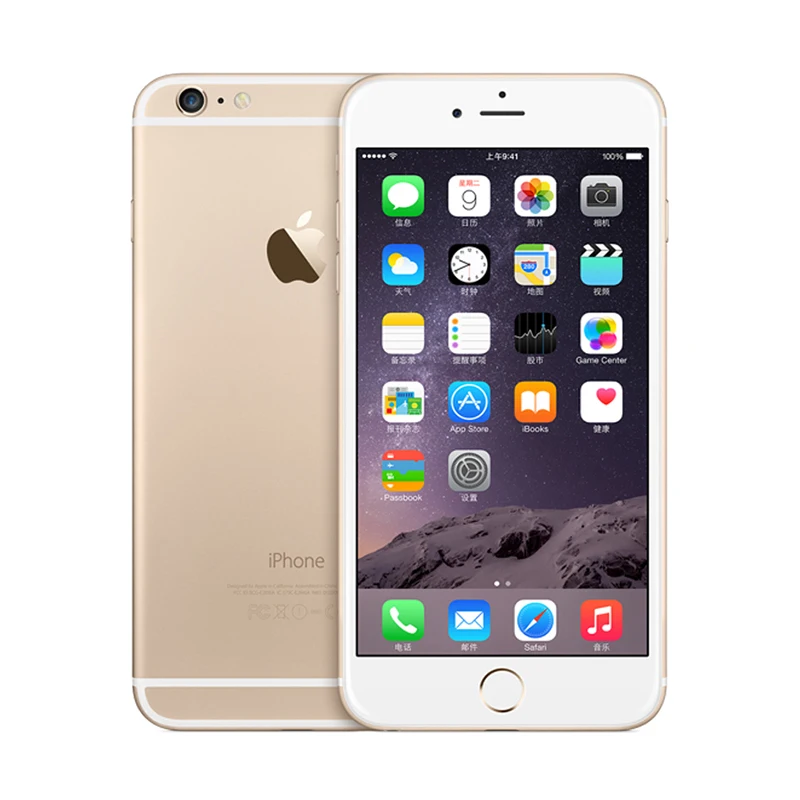 Unlocked Apple iPhone 6 WI-FI 4.7'' Screen 16G/64GB/128GB ROM Dual Core IOS 8MP Camera 1080P 4K video LTE mobile phone