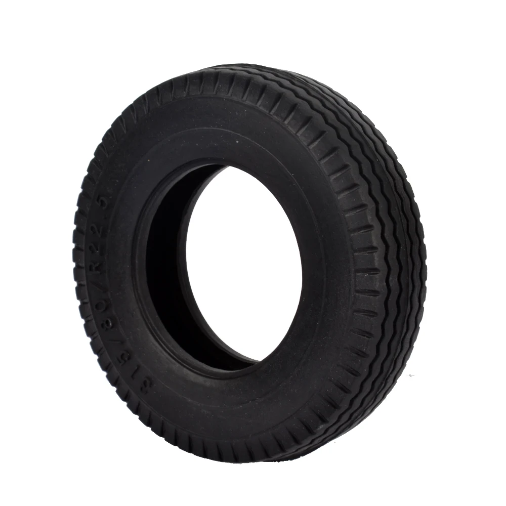 1PCS 1:14 Rubber Trailer Car Tires1