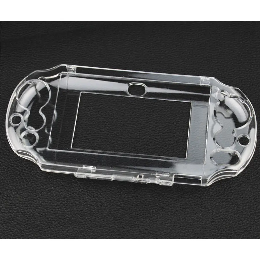 Тонкий жесткий защитный чехол с кристаллами для sony playstation PS Vita psv 2000(только для PCH-2000 - Цвет: Transparent Clear