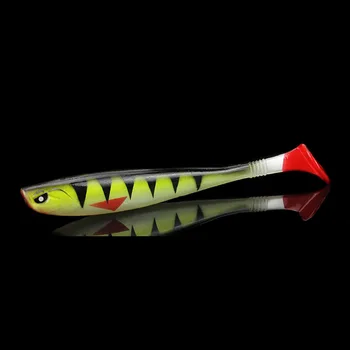 

WALK FISH LUKA 1PCS 3D SOFT SWIN Fishing Lure 10g/12cm Soft Bait Shad Silicone Bass Pike Minnow Swimbait Jigging Plastic Lure