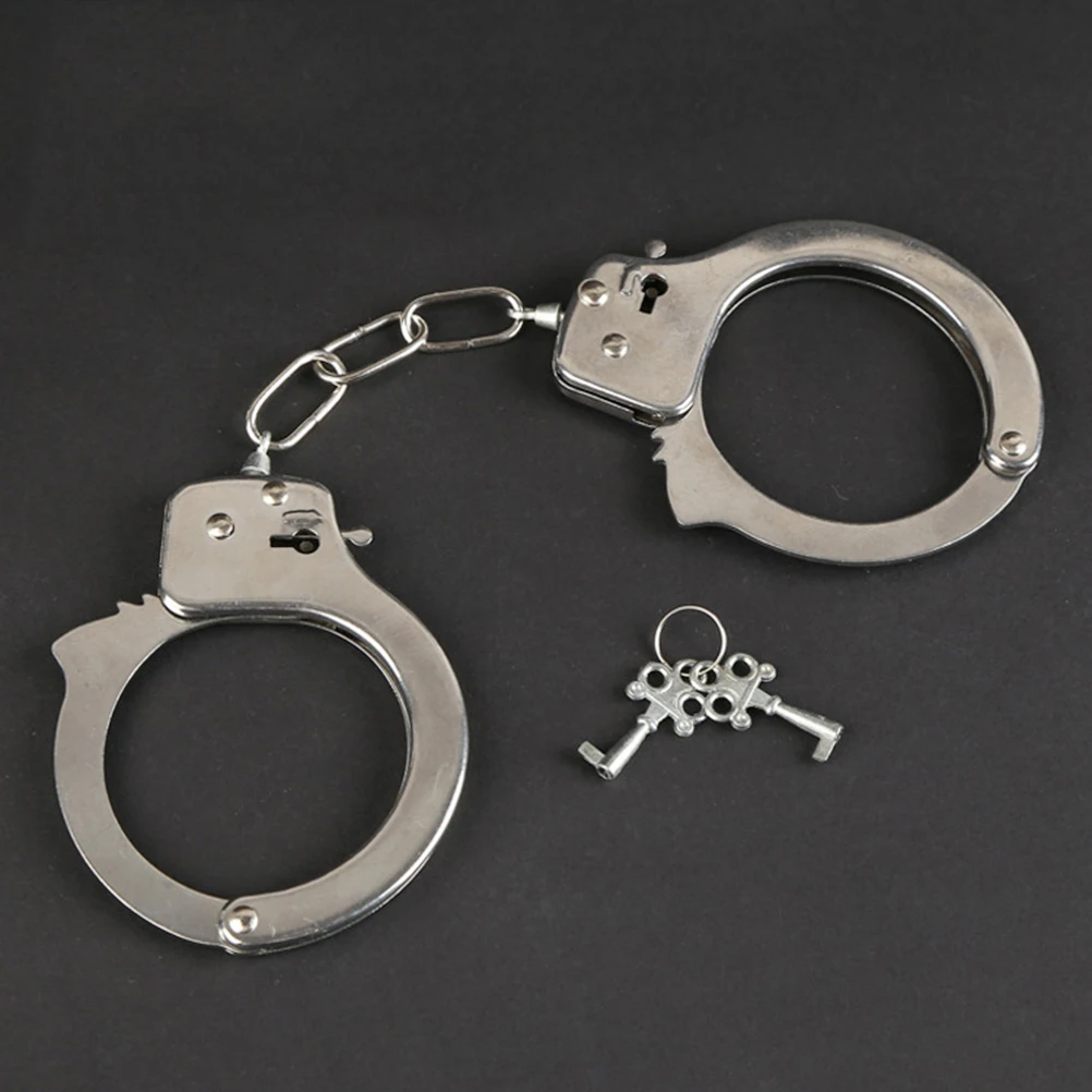 toy metal handcuffs