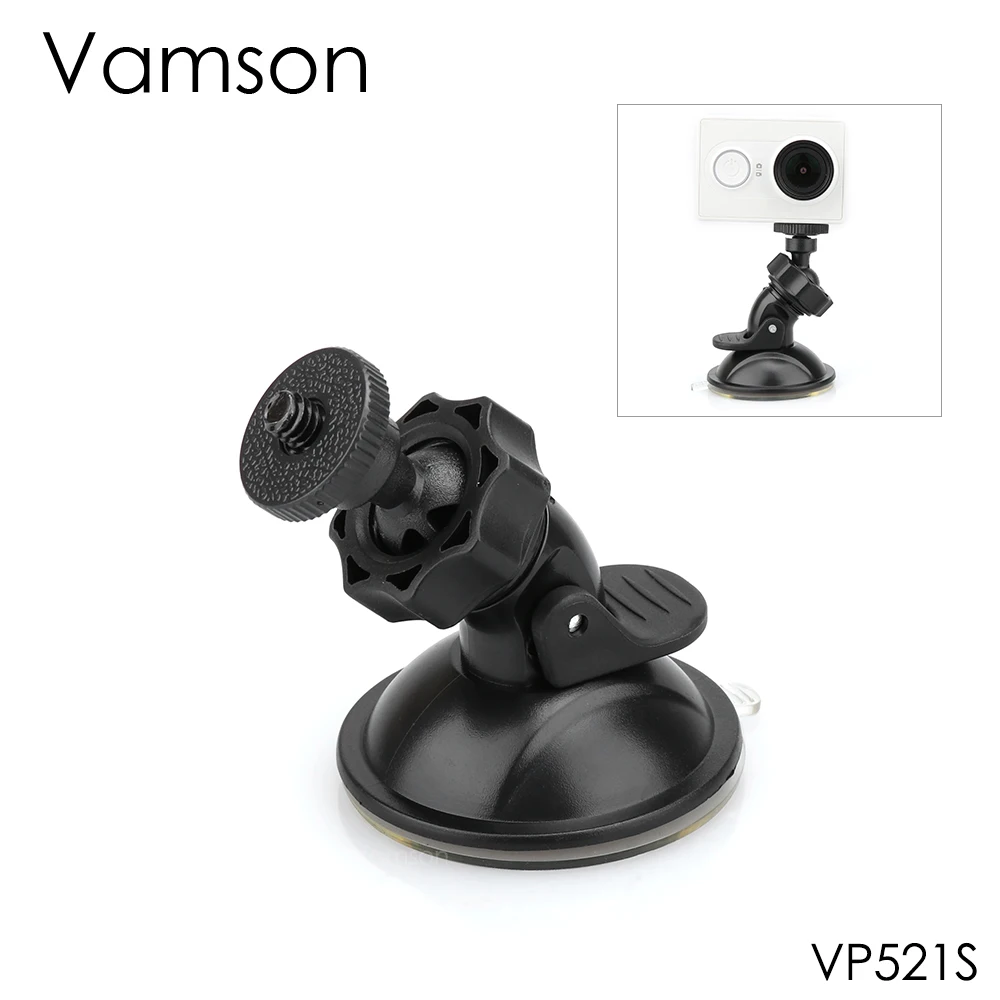 

Vamson Windshield Mini for Gopro Suction Cup Car Sucker For SJ4000 for Xiaomi 4K for GoPro hero 7 6 5 4 3 VP521S