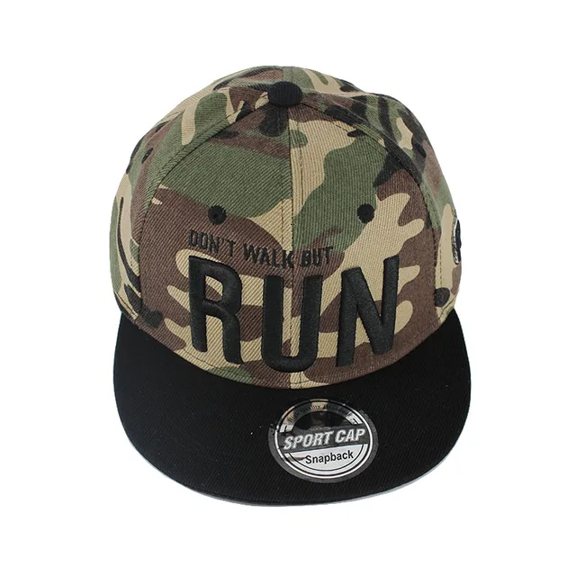 Brand New Fashion Army Green Child Baseball Cap Kids Run Hat Caps For Boys Girls Casual Bonnet Unisex Hip Hop Gorros Hats 3