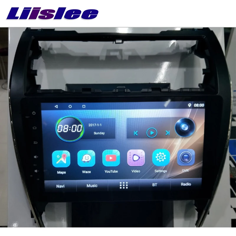LiisLee Car Multimedia GPS Audio Radio Stereo For TOYOTA Camry XV50 2011~2017 For USA Model Original Style Navigation NAVI (6)