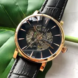 WG0511 мужские часы лучший бренд взлетно посадочной полосы Роскошные европейский дизайн автоматические механические часы