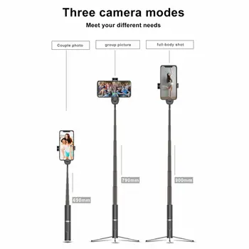 

Multifunctional Integrated Self-timer With Bluetooth Remote Control Tripod Selfie Stick Artifact Telescopic Bar Customization