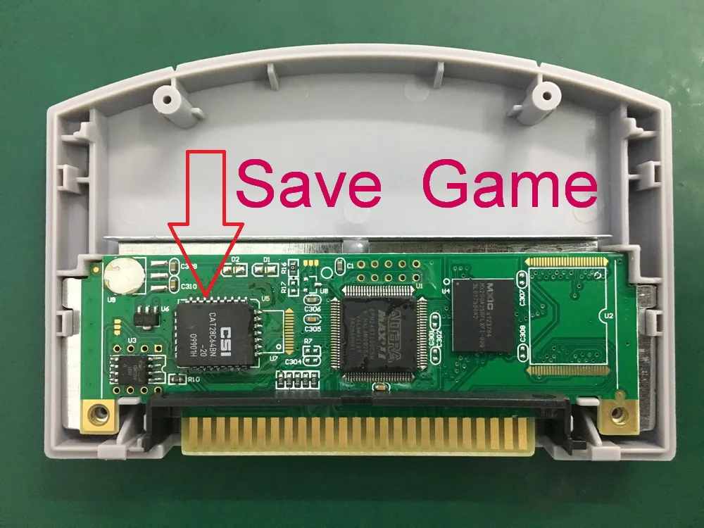 

64 Bit USA Version Gray Game Card For USA NTSC Game Player Game Cartridge English Language