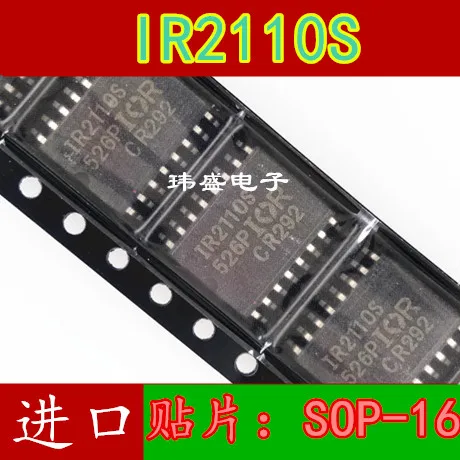 

Free Shipping 10PCS/Lot IR2110STRPBF IR2110S IR2110STR SOP16 New&Original