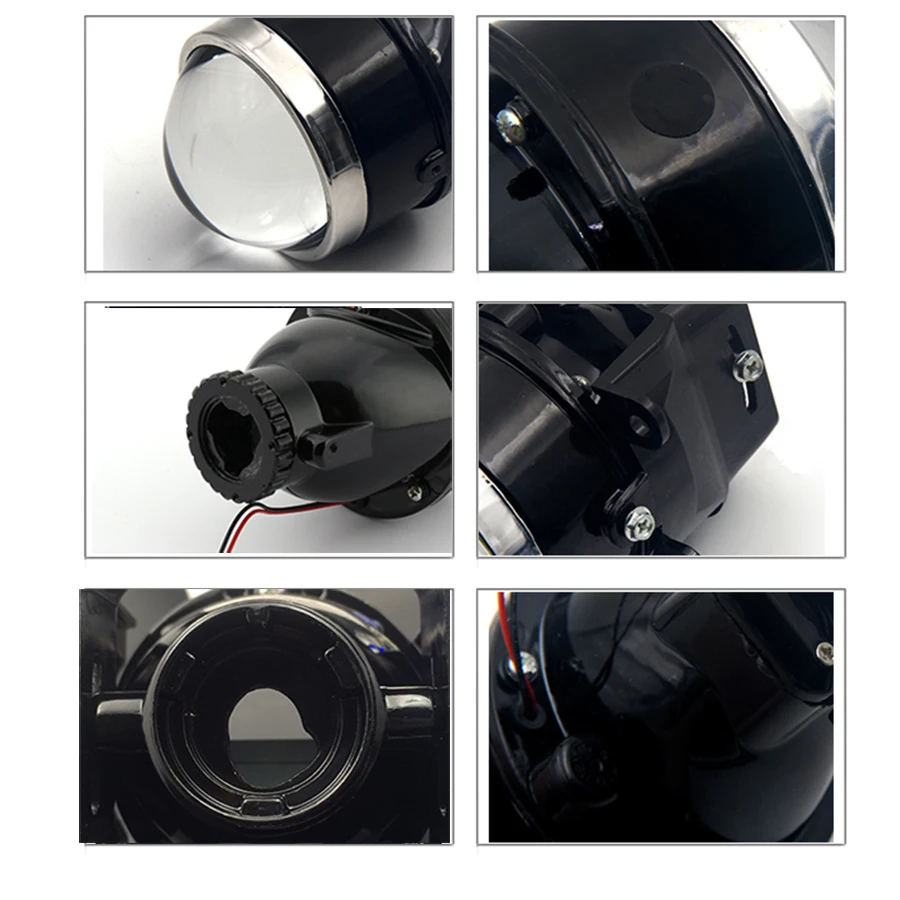 ROYALIN Car Fog Lights Bi Xenon Lens H11 D2S D2H Projector for Ford Mazada Mitsubishi Pajero Subaru Citroen Dacia Renault Nissan