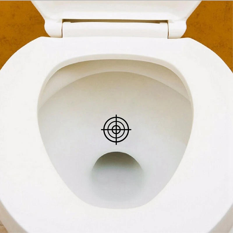 3pcs Tinkle Targets Vinyl Stickers Decal Toilet Decor Toy Soldier Potty Training Decals For Kids Boys Toilet Decoration 3