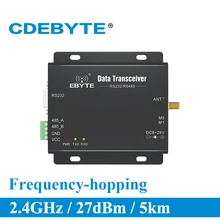 E34-DTU-2G4H27 полный дуплекс RS232 RS485 nRF24L01P 2,4 ГГц 500 МВт IoT uhf беспроводной приемопередатчик приемник радиочастотный модуль