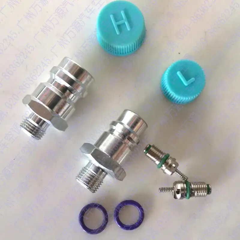 (5PCS) Automotive air conditioning refrigerant valve seat valve core