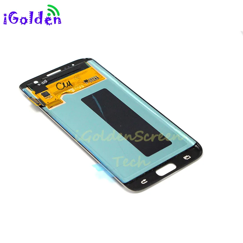 Для SAMSUNG GALAXY S7 EDGE G935 G935F ЖК дисплей с рамкой кодирующий преобразователь сенсорного