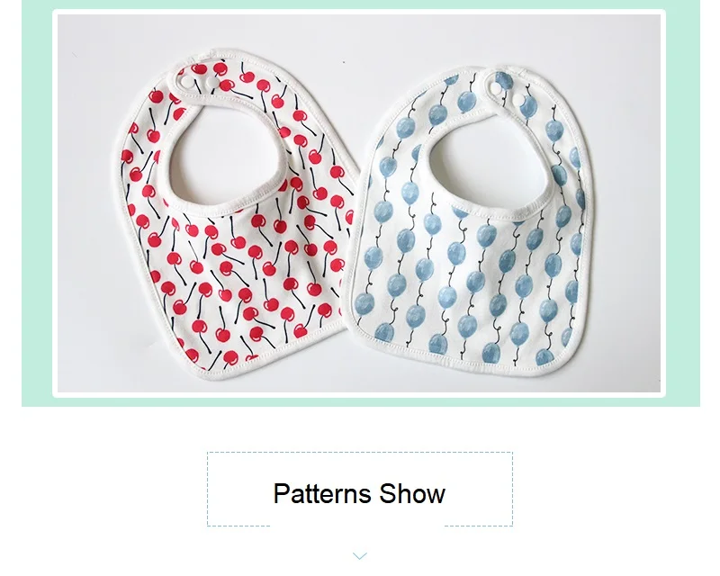 Cotton Baby Bibs Infant Soft Saliva Towels Newborn Wear Burp Cloths Kids Feeding Apron Accessories Toddler Bandana Bebes Babador