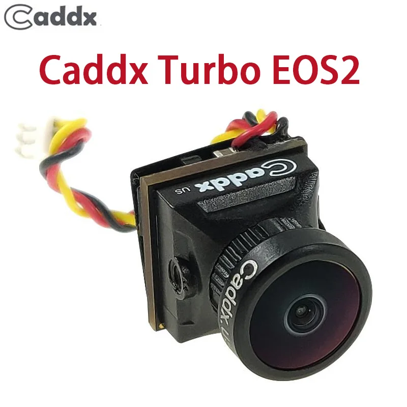 Baratos Cámara FPV Caddx Turbo EOS2 1200TVL 2,1mm 1 3 CMOS 169 43 Mini FPV Cámara Micro Cam NTSC PAL para RC aviones no tripulados de accesorio del coche