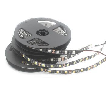 

LED Strip 5050 DC12V Flexible LED Light, Black PCB, No Waterproof 60 LED/m 5m/lot