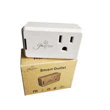 Works with Alexa and Google Assistant WiFi Smart Socket Timer US Type Wifi Power plug outlet