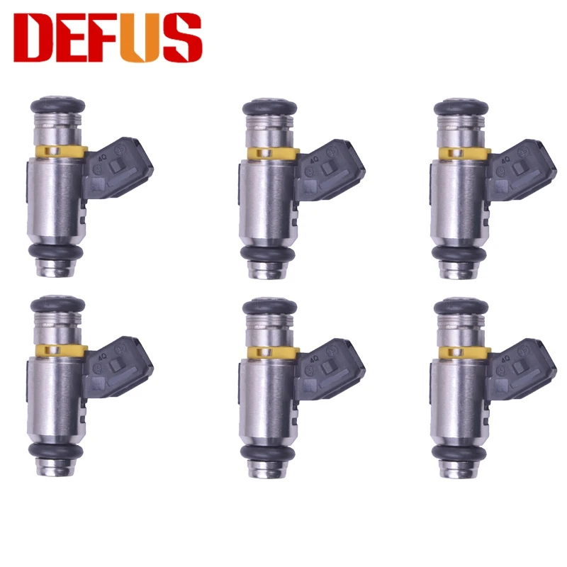 6PCS 491cc 44lb Fuel Injector IWP069 Bico For Jetta Golf Renault Deawoo Nozzle Injection Petrol IWP-069 IWP 069 WFI194 Original |