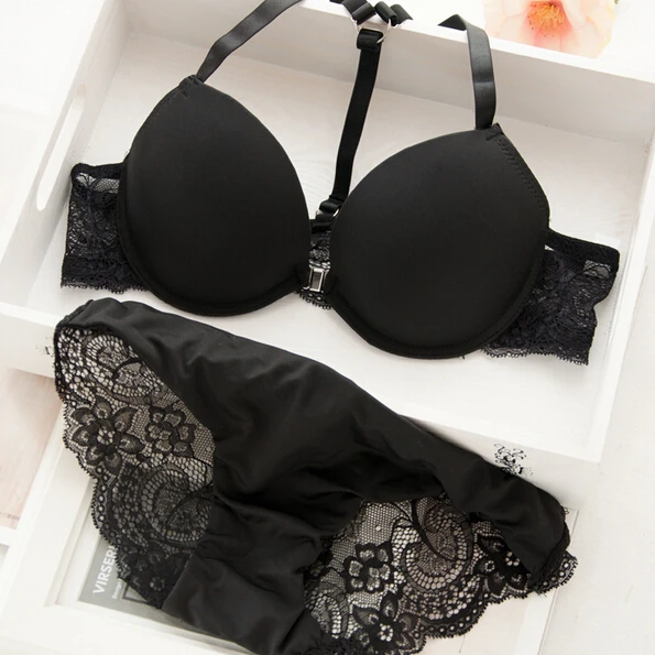 Sexy Elegant Bra and Panty Set Women Bras Underwear Lady Victoria push up bra Lingeries bra sets brief set lingerie set
