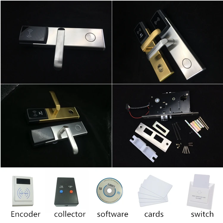 Серебро 125 кГц и 13,56 МГц rfid карты T57 и M1 отель квартира офис рынок Смарт система контроля доступа электронный дверной замок