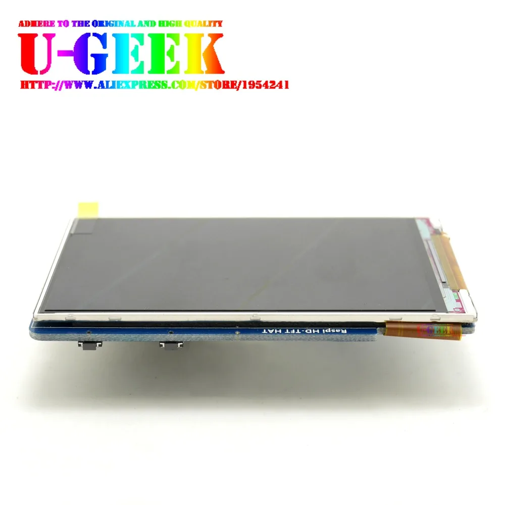 UGEEK 3 5 дюймовый 800x480 60fps TFT экран | HD высокоскоростной ЖК модуль дисплей для Raspberry Pi 4B
