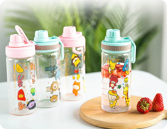 Cute Glass Water Bottle (14)