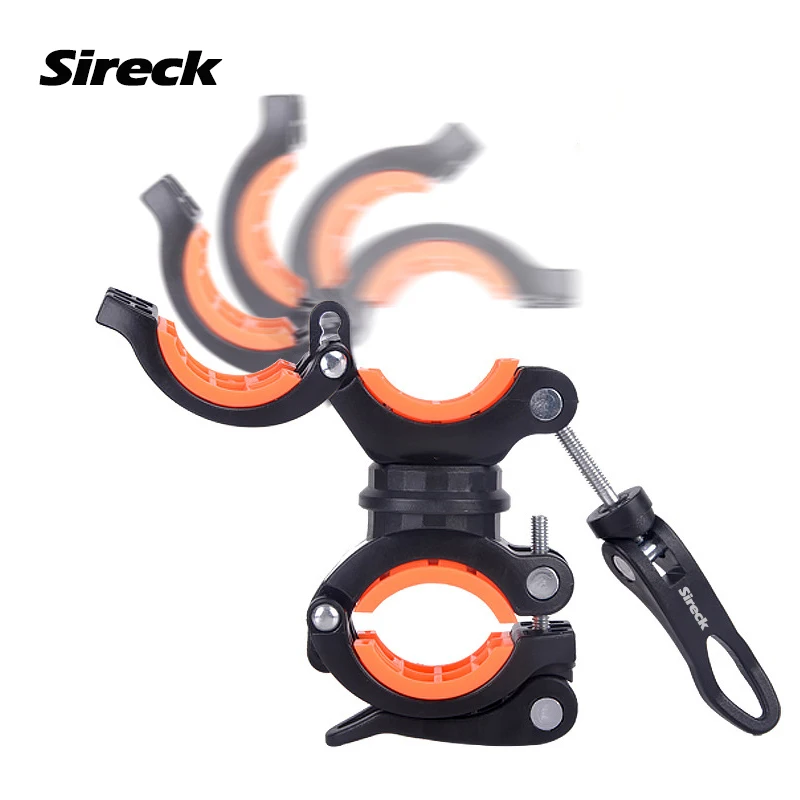 Sireck Bike Light Stand 360 Degree Rotatable 2018 Bicycle Front Light