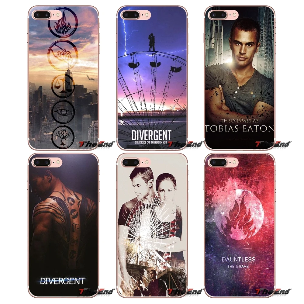 

For iPhone X 4 4S 5 5S 5C SE 6 6S 7 8 Plus Samsung Galaxy J1 J3 J5 J7 A3 A5 2016 2017 Divergent Allegiant Symbols poster Covers