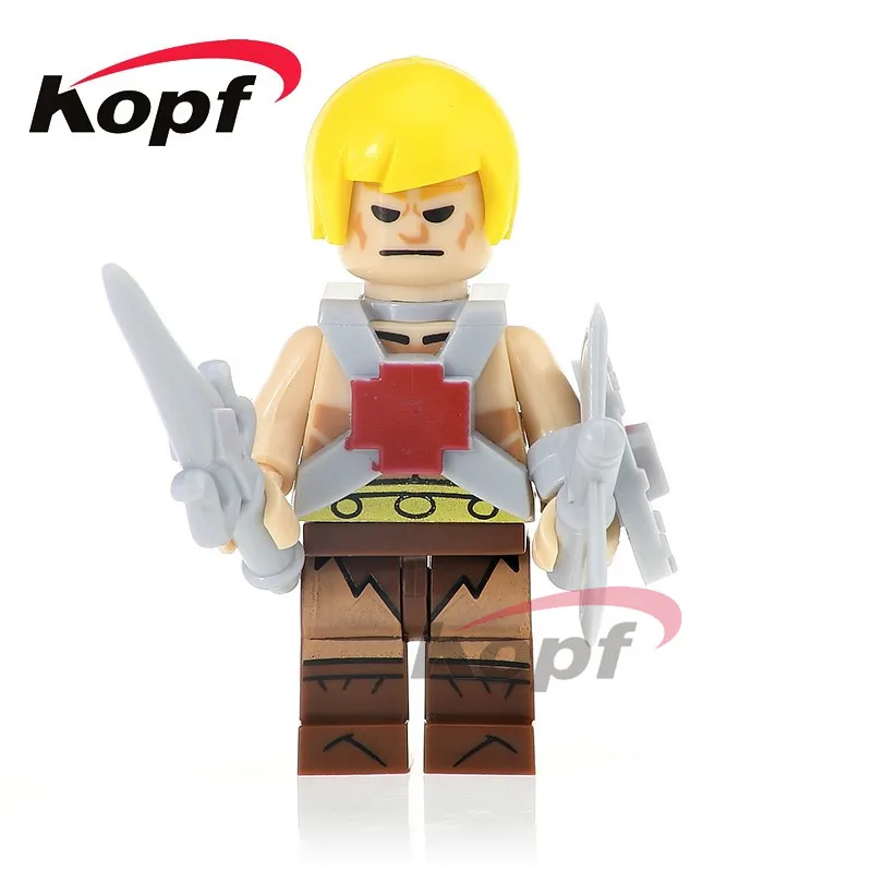 

Single Sale Super Heroes He Man HE-Man MASTERS PAKER TRI-KLOPS Building Blocks Christmas Toys for children Gift PG1101