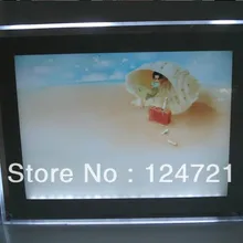 Светящаяся Хрустальная светодиодная рамка для плакатов, акриловые супер тонкие светодиодные световые коробки