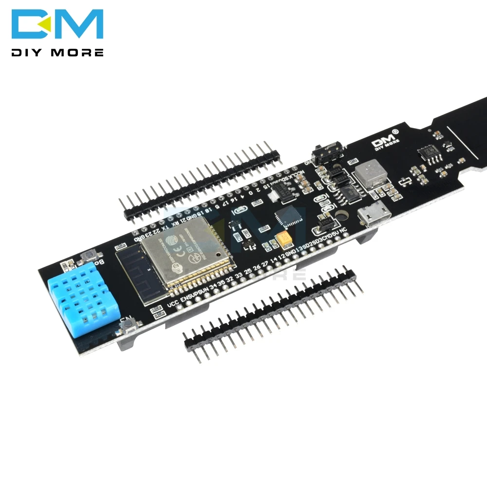 ESP32 CP2104 DHT11 WiFi Bluetooth датчик температуры и влажности почвы 18650 Защита аккумулятора