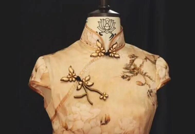 1 пара китайский узел, сделанный вручную в форме ветки дерева застежка Cheongsam кнопка ретро высокого класса Китайский стиль Одежда пуговицы украшения