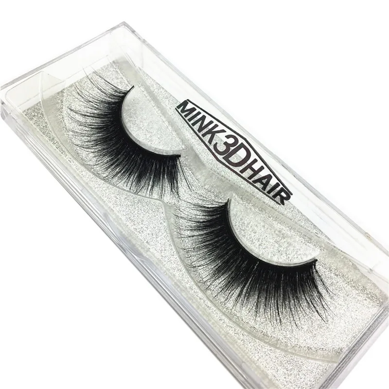 1 пара объемные норковые ресницы натуральные толстые перекрестные ручной работы