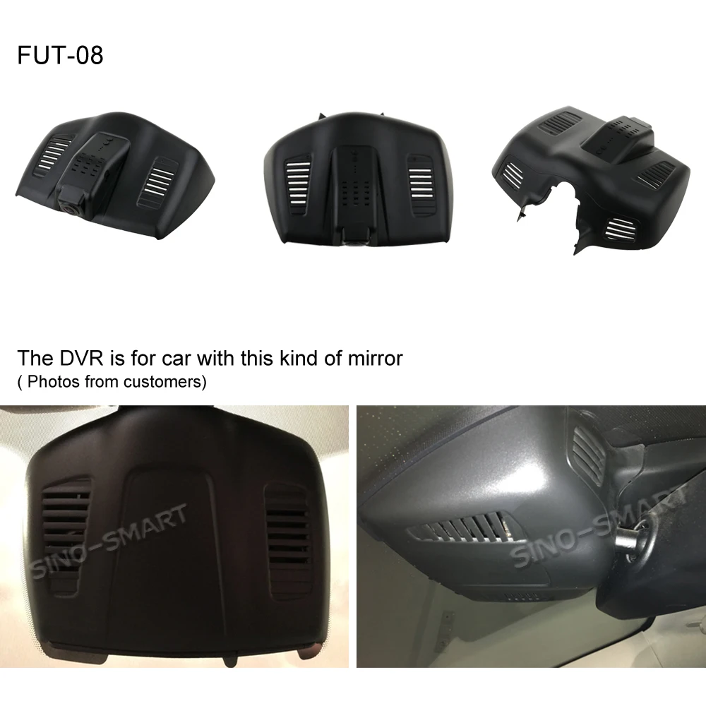 SINOSMART Novatek 96658 автомобильный WiFi DVR камера для Ford Mondeo управление с помощью мобильного телефона ПРИЛОЖЕНИЕ SONY IMX323