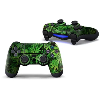 

2PCS/LOT Hot ! Game Sticker Cover Vinyl Decals Console and 2 Game Controller Skins for PS4 Controller#TN-P4C-0473