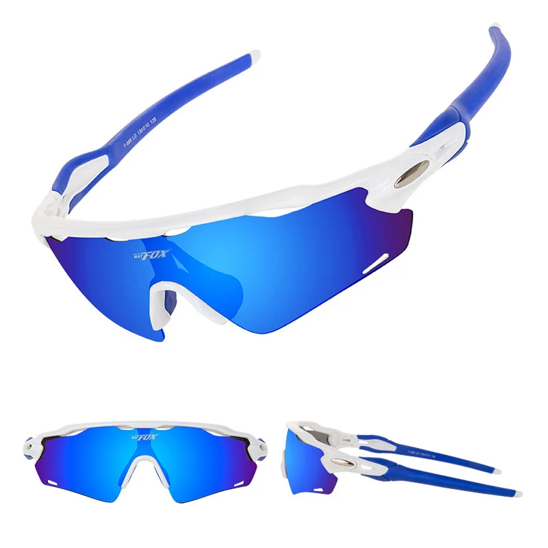 Unisex Polarized Glasses Bike Riding Men/Women Eye wear Sunglasses Anti UV with 3 Pairs TAC Lenses F868