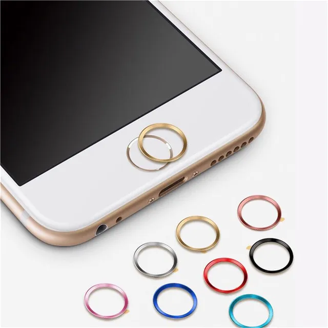 Luxury Metal Aluminum Touch ID Home Button Keyboard Keypad