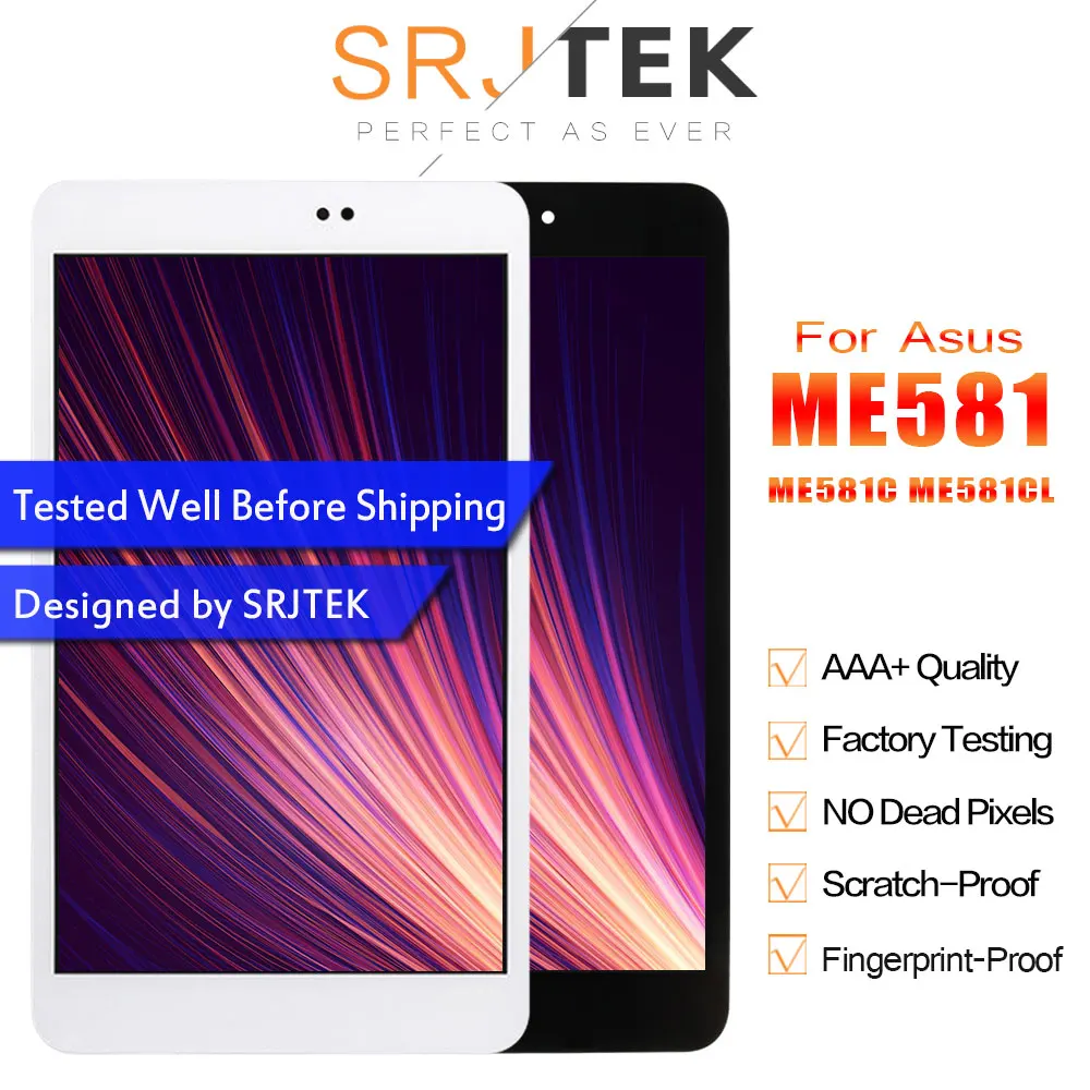ЖК-дисплей для Asus Memo Pad 8 ME581 ME581C ME581CL K015 K01H ЖК-матричный экран сенсорный дигитайзер