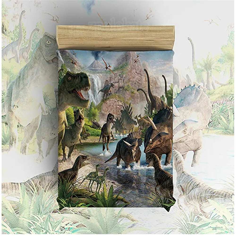 

Flannel Blanket Lightweight Cozy Bed Sofa Blankets Super Soft Fabric Dinosaur