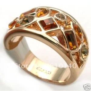 

6PC J132-66Z Unique Jewellery precious stones ring size 7# 8#