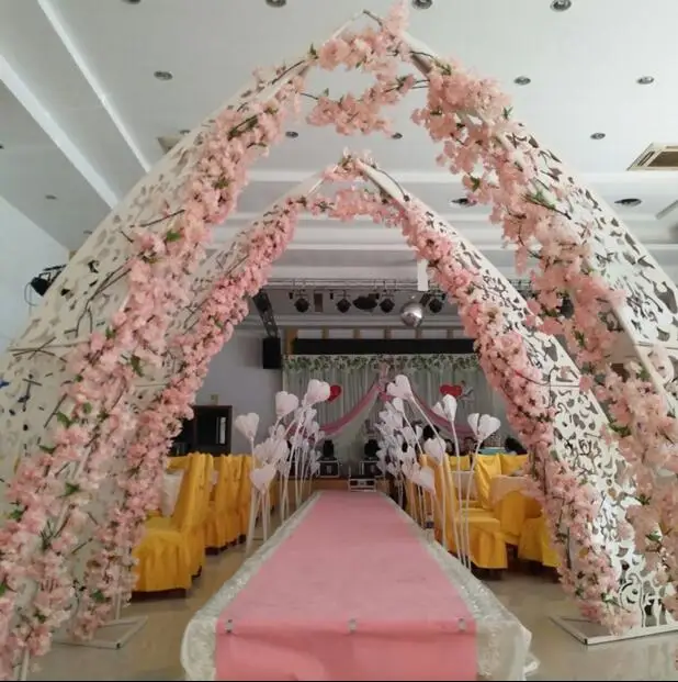 

The new wedding props outdoor metal horn door wedding indoor arch frame