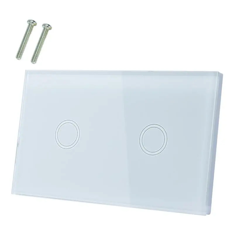 Touch Control Switch Sensitive Crystal Glass Light Switch US Standard 1
