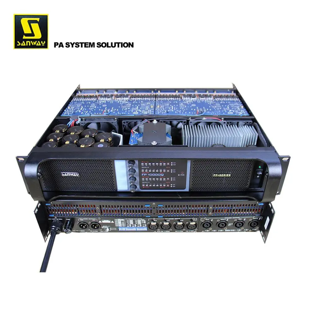 SA-10KQ 10000W 4CH Class TD Professional Audio Power Amplifier